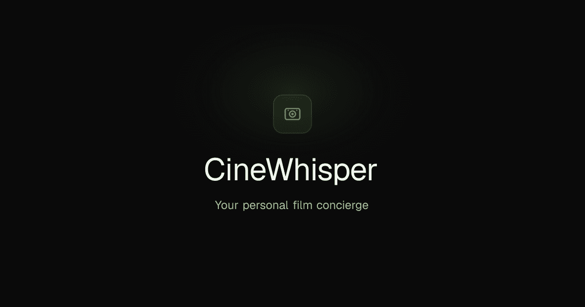 CineWhisper